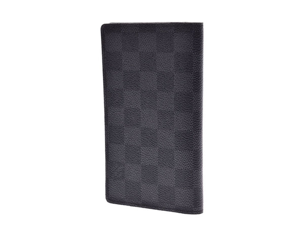 Louis Vuitton Grfitt Agenda Posh Black R20975 Men's Genuine Leather Notebook Cover AB Rank LOUIS VUITTON Used Ginzo