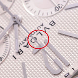 BVLGARI ブルガリ ブルガリブルガリ42 クロノ BB42SSCH  メンズ SS 腕時計 自動巻き 白文字盤 Aランク 中古 銀蔵