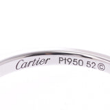CARTIER卡地亚芭蕾舞戒指#52钻石0.35ct G-VS1-EX11.5号女士PT950戒指A等级二手银藏