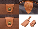 Louis Vuitton monogram key Poll 45 old-model brown M41428 Lady's men real leather Boston bag B rank LOUIS VUITTON used silver storehouse