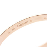 CARTIER love bracelet old model #16 unisex K18YG bracelet A rank used Ginzo