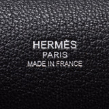 HERMES Hermes Gypsiere 28 Black Silver Hardware □N engraved (around 2010) Engraved Unisex Taurillon Clemence Shoulder Bag Used