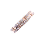 CARTIER Cartier Maillon Panthère Earrings ♯48 No. 8 Ladies K18PG Ring/Ring A Rank Used Ginzo