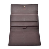 Louis Vuitton portage foolu international brown n61215 Unisex Damier canvas Long Wallet B