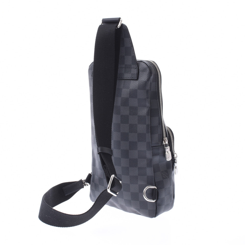 ルイヴィトングラフィット アヴェニュースリングバッグ 14137 黒/グレー メンズ ボディバッグ N41719 LOUIS VUITTON –  銀蔵オンライン