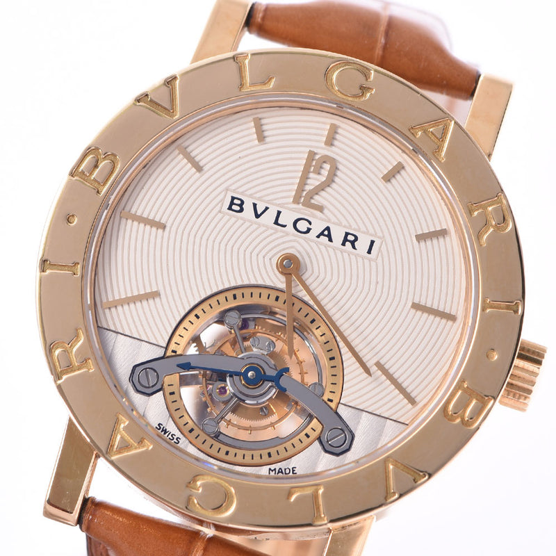 ブルガリブルガリブルガリ トゥールビヨン メンズ 腕時計 BB38GLTB 