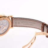 BVLGARI ブルガリ ブルガリブルガリ トゥールビヨン BB38GLTB メンズ YG/革 腕時計 手巻き シルバー文字盤 Aランク 中古 銀蔵