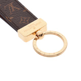 Louis Vuitton Polka Claire dragonne Monogram brown gold hardware Unisex Monogram canvas key holder m65221