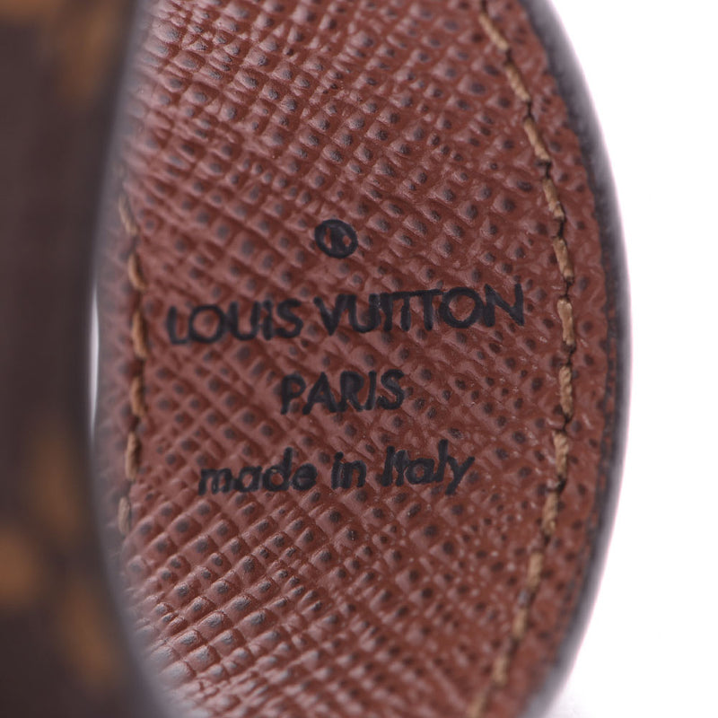 LOUIS VUITTON路易威登PorteCouréDragone Monogram棕色金硬件中性Monogram帆布钥匙扣M65221二手