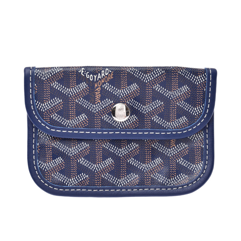 Goyal Anju Mini Reversible Herringbone Pattern/Navy Unisex Tote Bag GOYARD  Used – 銀蔵オンライン