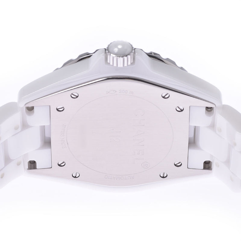 CHANEL 香奈儿 J12 42mm H2981 男士白色陶瓷/SS 手表自动绕组白色表盘 A 级二手银藏