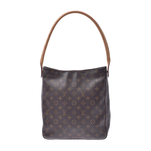 Louis Vuitton Monogram luggage GM brown M51145 ladies Monogram canvas leather one shoulder bag B