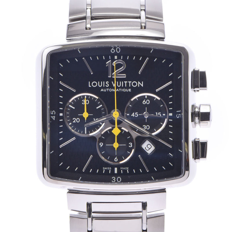 Louis Vuitton Speedy Chronograph Q212G Automatic Black Dial Stainless Men  Watch