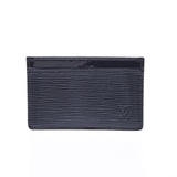 LOUIS VUITTON Louis Vuitton Porto Cult Sunpool Epi Electric Noir (Black) M6030N Unisex Card Case Shindo Used Ginzo
