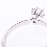 TIFFANY&Co. Tiffany solitaire ring diamond 0.39ct #10 10 Lady's Pt950 platinum ring, ring A rank used silver storehouse