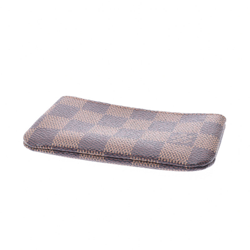 Coin purse brown N62658 ユニセックスダミエキャンバスコインケース newly used goods silver storehouse belonging to LOUIS VUITTON ルイヴィトンダミエポシェットクレキーリング