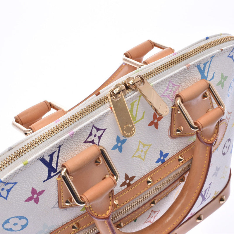 ルイヴィトンアルマ 14144 ブロン(白) レディース モノグラムマルチカラー ハンドバッグ M92647 LOUIS VUITTON 中古 –  銀蔵オンライン