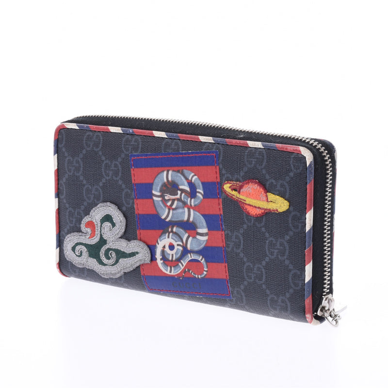 GG Supreme Courier GG Split Fastener wallet black unex GG