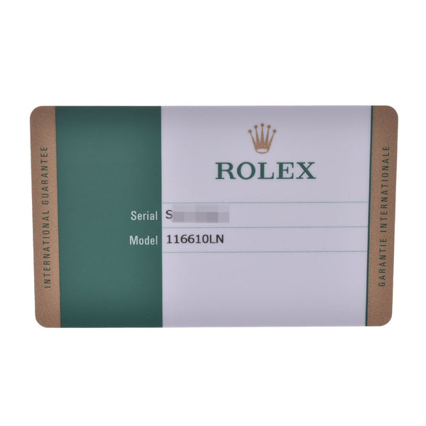 ROLEX ロレックス サブマリーナ 116610LN メンズ SS 腕時計 自動巻き 黒文字盤 Aランク 中古 銀蔵