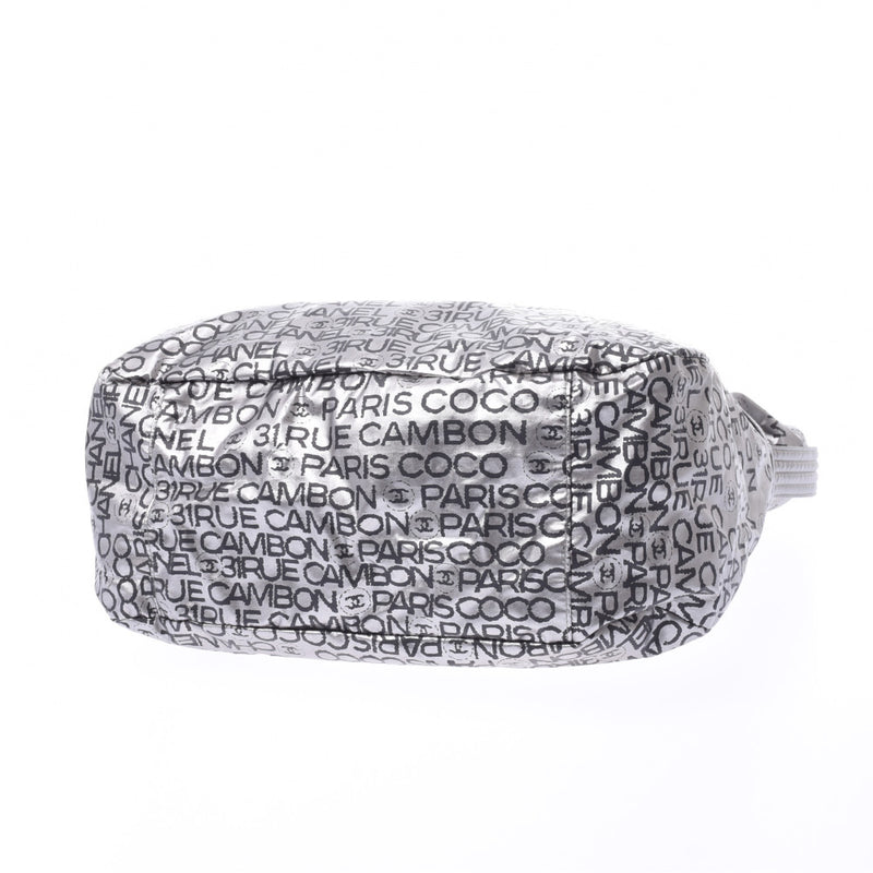 CHANEL Chanel,Unlimited,Silver,Unisex,Nylon,Shoulderbag A Rank,使用银器。