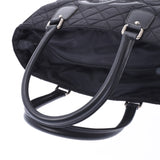 CHANEL Chanel, Paris, New York, Black, Unisex, Nylon, Leather, Handbag B-Rank, used silverware.