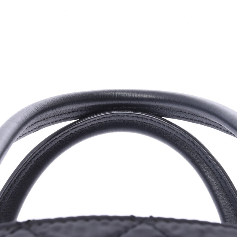 CHANEL Chanel, Paris, New York, Black, Unisex, Nylon, Leather, Handbag B-Rank, used silverware.