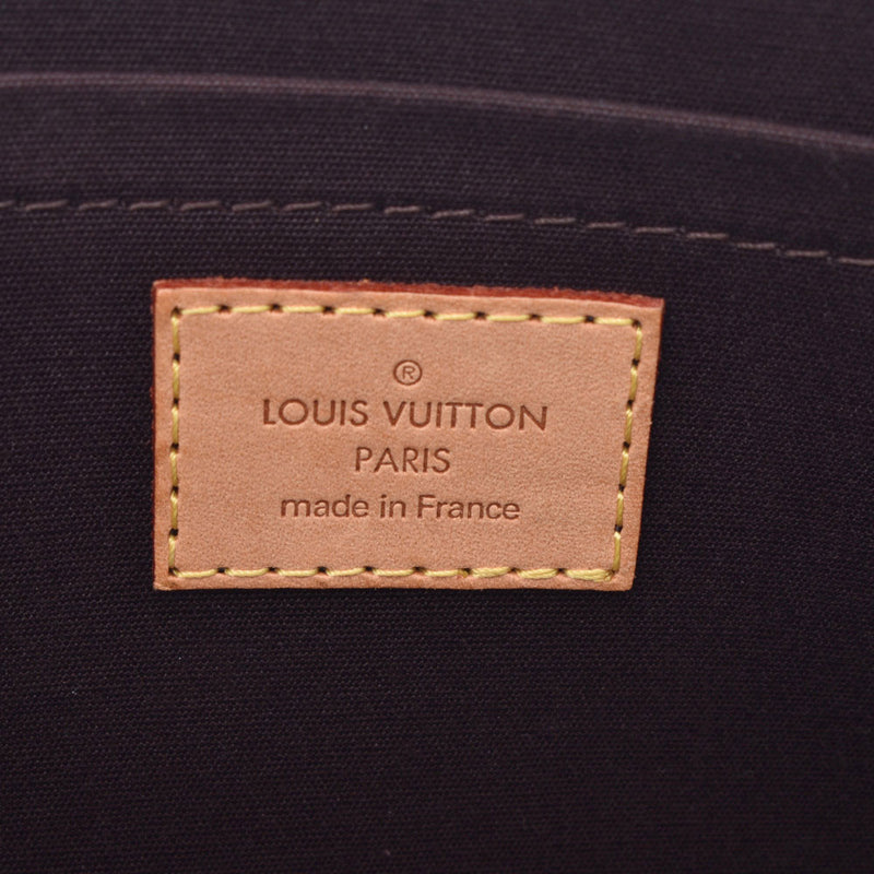 LOUIS VUITTON Louis Vuitton Verni Rosewood Avenue Amarant M93510 Ladies handbag B rank used silver store