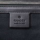 GUCCI Gucci GG Supreme Shelf, Black 495560 Unissex PVC/Leather Tot Bag AB Rankaidingyō Ginzō