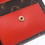 LOUIS VUITTON Louis Vuitton Monogram Portofeuille Flower Compact Cocreco M62567 Ladies Tri-Fold Wallet B Rank Used Ginzo