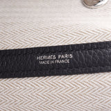 Hermes garden party bag black 05p01sx012009leather Hermes garden bag