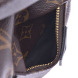 LOUIS VUITTON Louis Vuitton monogram Palm Spring mini Brown M41562 unisex Luc daypack B-rank used silver