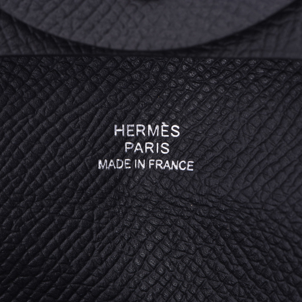 エルメスバスティア 小銭入れ 黒 C刻印(2018年頃)刻印 ユニセックス