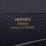 HERMES エルメス ベアンスフレ 黒 ゴールド金具 C刻印(2018年頃) レディース ヴォーエプソン 長財布 未使用 銀蔵