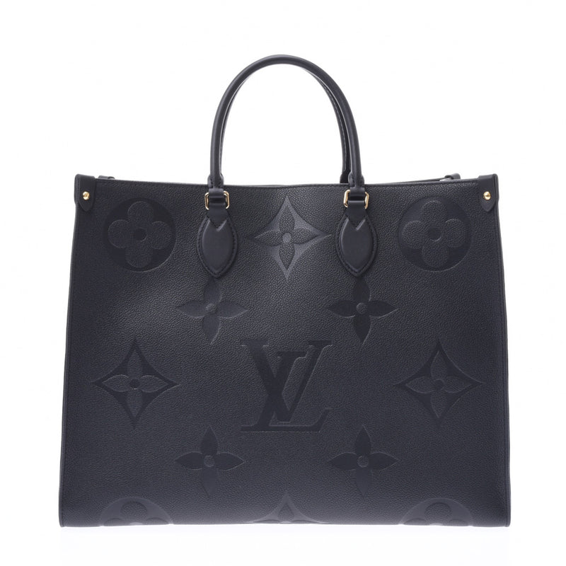 路易威登（Louis Vuitton）路易威登Monogram Anplant On Go GM黑色M44925中性2WAY包New Ginzo