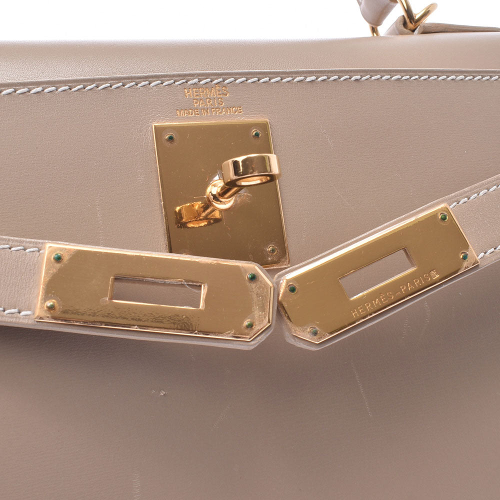HERMES エルメス ケリー カデナ バングル ゴールド GP レザー