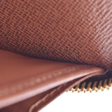 LOUIS VUITTON Louis Vuitton monogram zippy wallet Brown M42616 long unisex wallet unused silver
