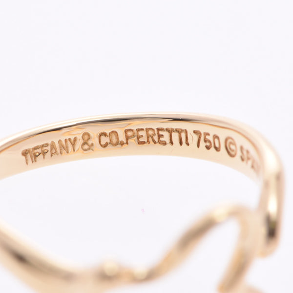 TIFFANY&Co. Tiffany Open Hartling 10.5 Ladies K18YG Rings Rings A Rank, A Rank Used Ginzō