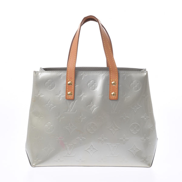 Louis Vuitton VERNIS reed PM grim m91145 ladies handbags B rank Silver