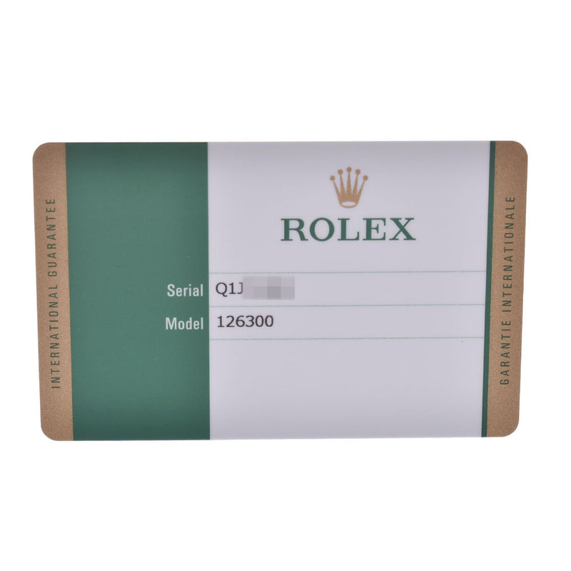 ROLEX ロレックス デイトジャスト41 126300 メンズ SS 腕時計 自動巻き グレー文字盤 Aランク 中古 銀蔵