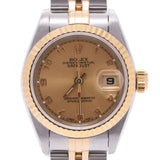 ROLEX Rolex Datejust 69173 Women's YG/SS Watch Automatic Winding Champagne Dial A Rank Used Ginzo