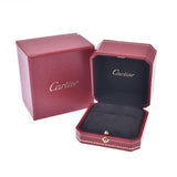 Cartier Cartier 2C BOK Ru Selling # 47 7 No. K18WG / Diamond / Ring A-Rank Used Silgrin
