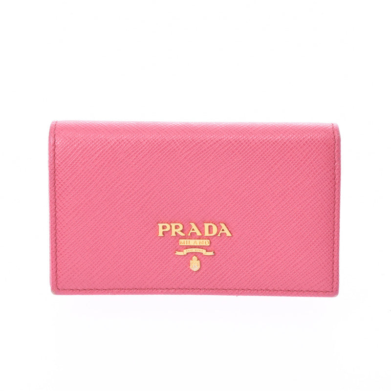 PRADA 新品カードケース ピンク