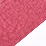 PRADA普拉达（PRADA）名片夹粉红色1MC122女士皮革名片夹A级二手Ginzo
