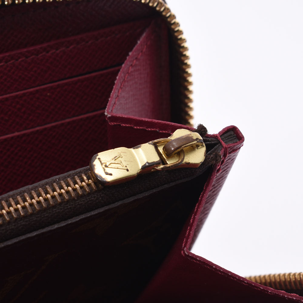 ルイヴィトンポルトフォイユクレマンス 14145 フューシャ ユニセックス