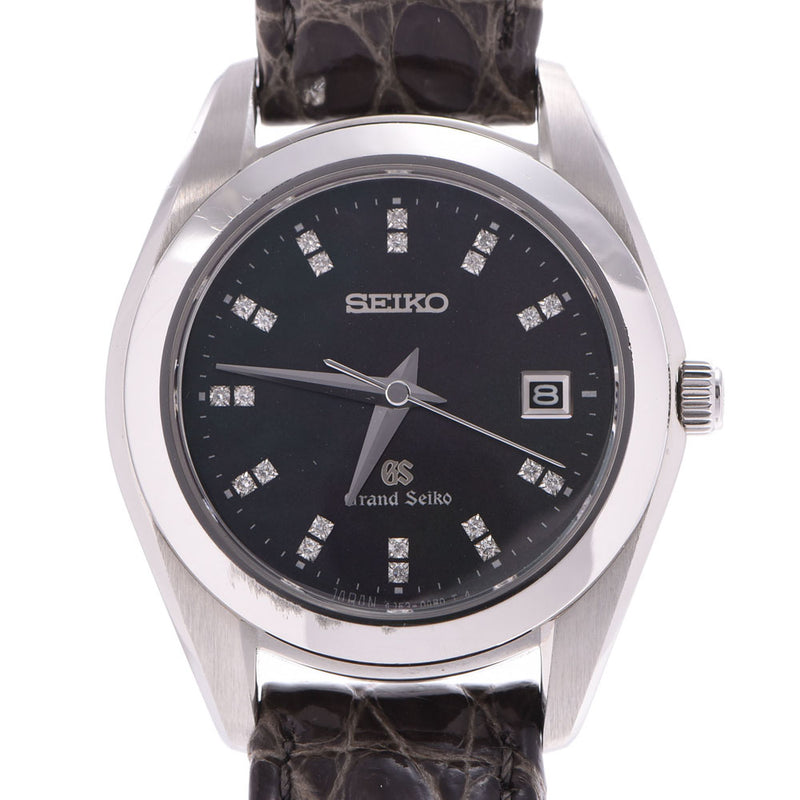 Grand Seiko 22P Seiko stg097 Ladies SS / Black Watch