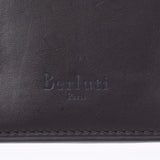 Berluti Berluti Santal Calligraphy Brown Men's Leather Wallet B Rank Used Ginzo