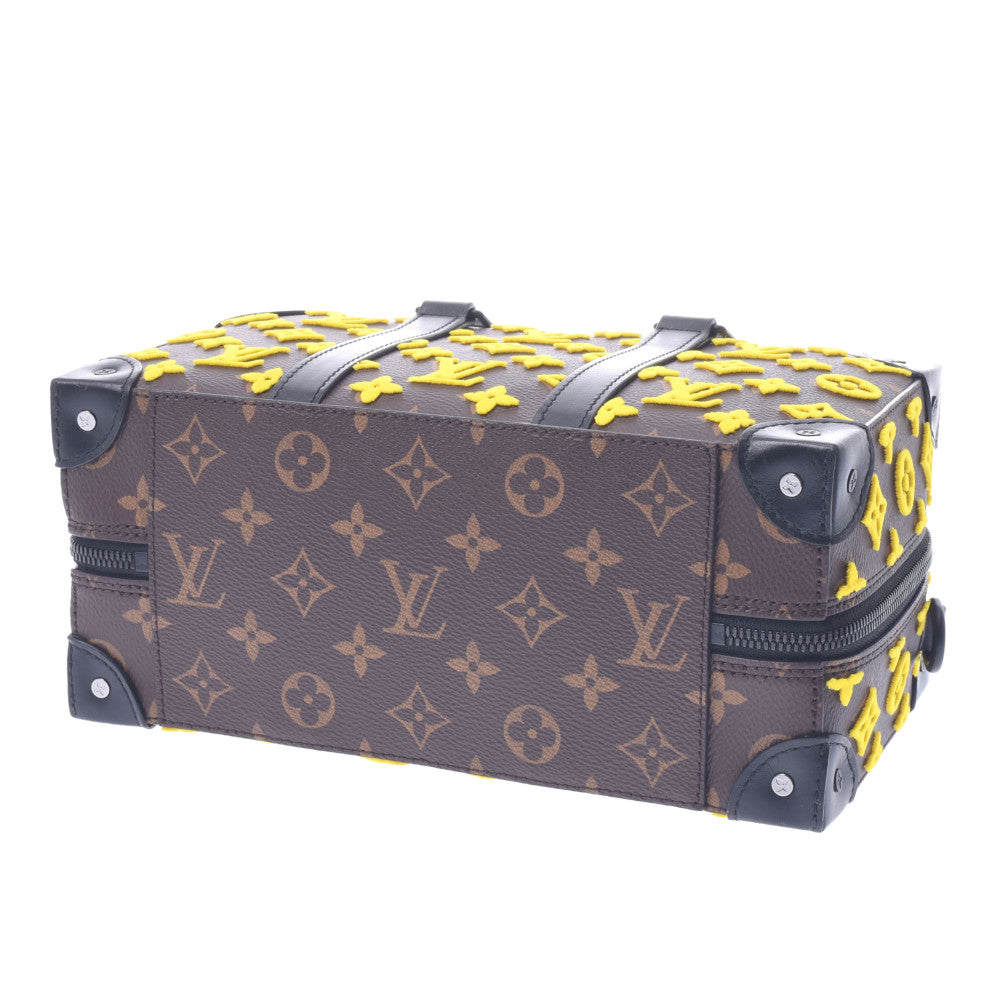 ルイヴィトンスピーディ ソフトトランク 2WAY 14145 ブラウン/イエロー ユニセックス ハンドバッグ M45025 LOUIS VUITTON  中古 – 銀蔵オンライン