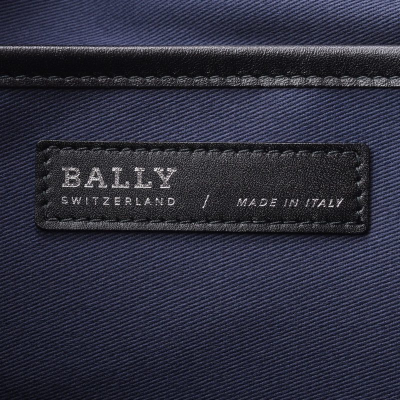BALLY バリー 紺/白 ユニセックス キャンバス/レザー トートバッグ 未使用 銀蔵