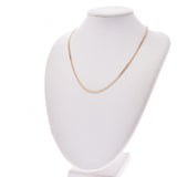 Other 2 sides Kihei Unisex K18 Yellow Gold Necklace A Rank Used Ginzo