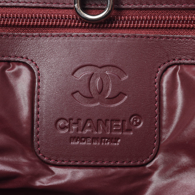 CHANEL シャネル コココクーン 黒 レディース ナイロン トートバッグ Aランク 中古 銀蔵